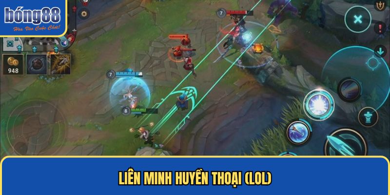 League of Legends là trò chơi chiến thuật MOBA