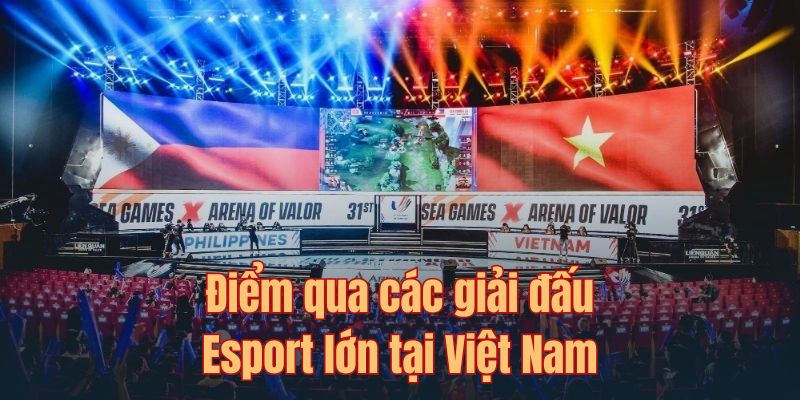 Các sân chơi Esport thường được tổ chức ở đâu?