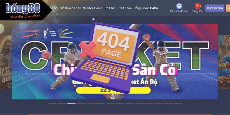 Không thể đăng nhập Bong88 nếu link nhà cái bị chặn