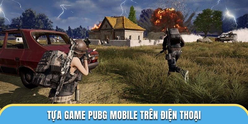 Tựa game PUBG Mobile trên điện thoại