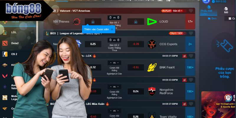 Xu hướng cá cược Esport thịnh hành năm 2025
